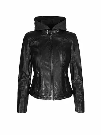 GIPSY BY MAURITIUS | Veste en cuir CACEY LEGV | schwarz